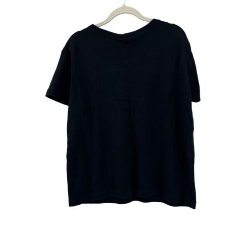 Vintage Disney World 30th Anniversary V-Neck T-Shirt Black‎ Castle Graphic - Picture 2 of 7